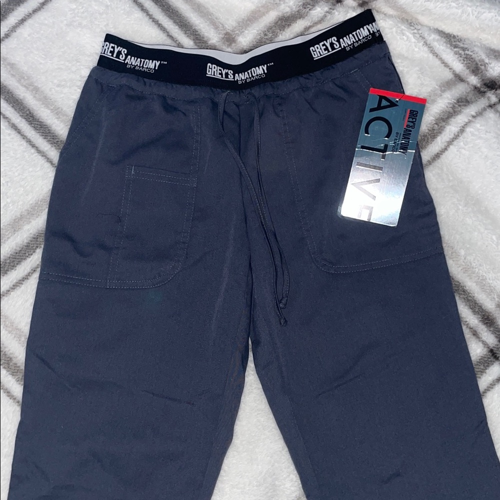 Grey's Anatomy Active/Scrub Charcoal Pants